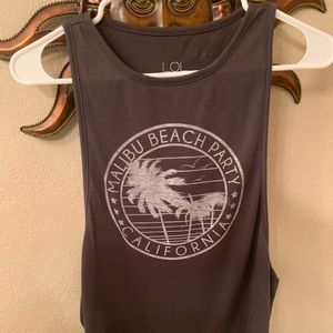 Malibu Beach Tank Top XS/S